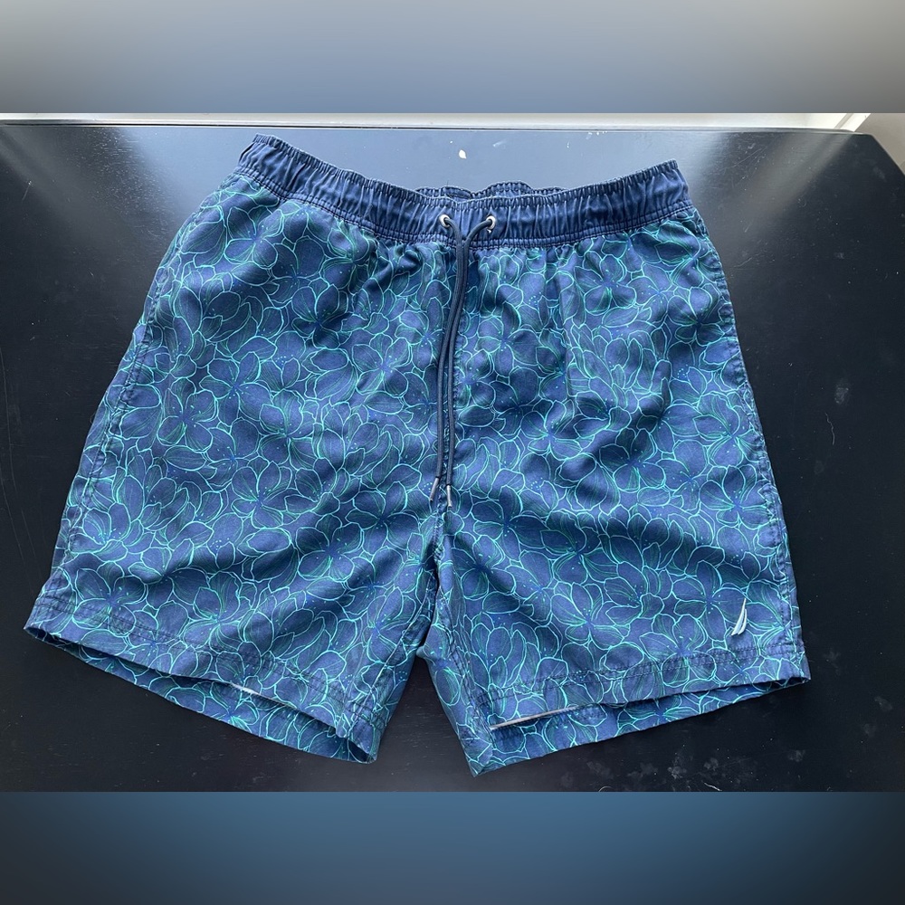 Blue Nautica Swim Trunks (L)